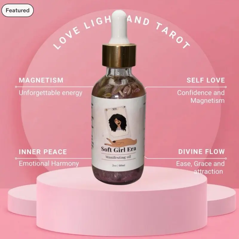 Soft Girl Era | Softness & Feminine Energy | Intention Ritual Oil
