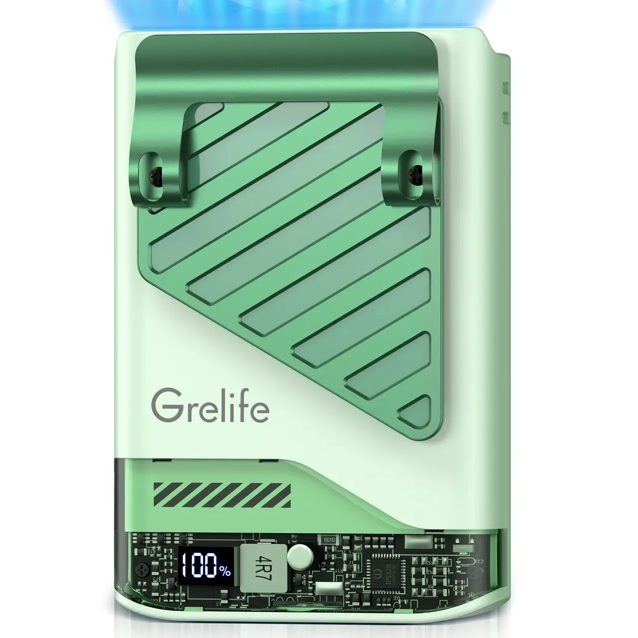 Portable Waist Fan(Green)