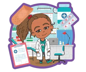 Dadisi Academy Giant 3ft STEM Puzzle - Haylee Medical Science Fun