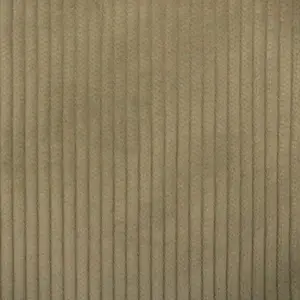 CORDOROY - SOLID 100% COTTON VELVET UPHOLSTERY FABRIC BY THE YARD