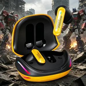 TRANSFORMERS TF-T10 Pro Comfy Earbuds Bluetooth 6.0 Earphones Smart Assistant Headset with 13mm Drivers for Clear Calls & Secure Fit In-ear Design for Music Gaming Modes Noise Cancellation Daily Commute Headphones Wireless