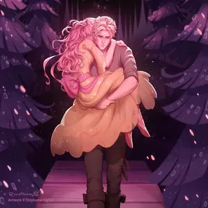 Black Shimmer - Officially Licensed The Ballad of Never After Print