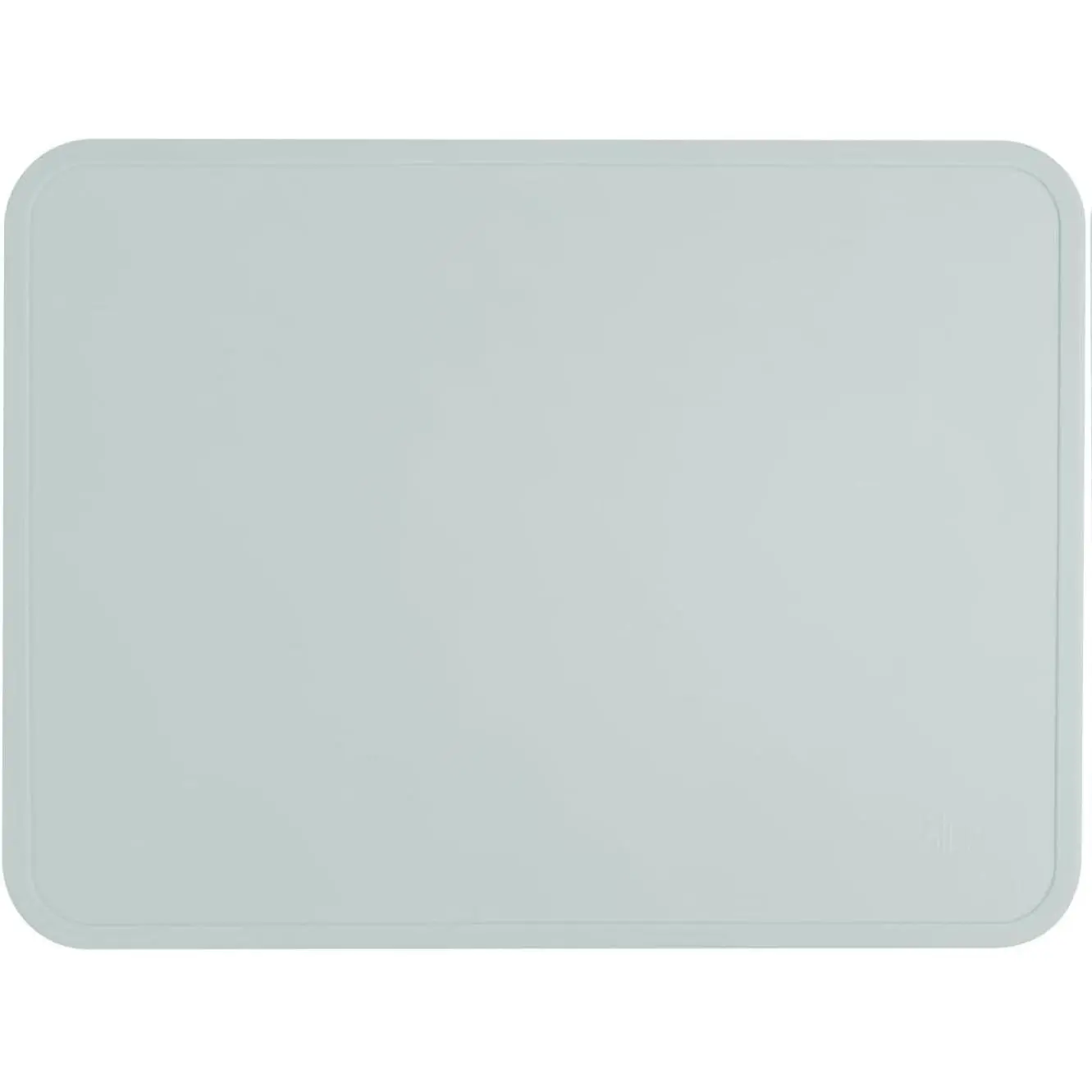 Simple Modern Piper Collection Sea Glass Sage Silicone Placemat for Babies Toddlers Kids Non Slip Reusable Dishwasher Safe 15x11.2in Tableware Coasters Rack