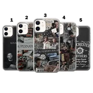 Supernatural Sam Phone Case, Winchester Dean Cover for iPhone Compatible with iPhone X, 11, 12, 13, 14, 15 & S.s S25, S24, S23