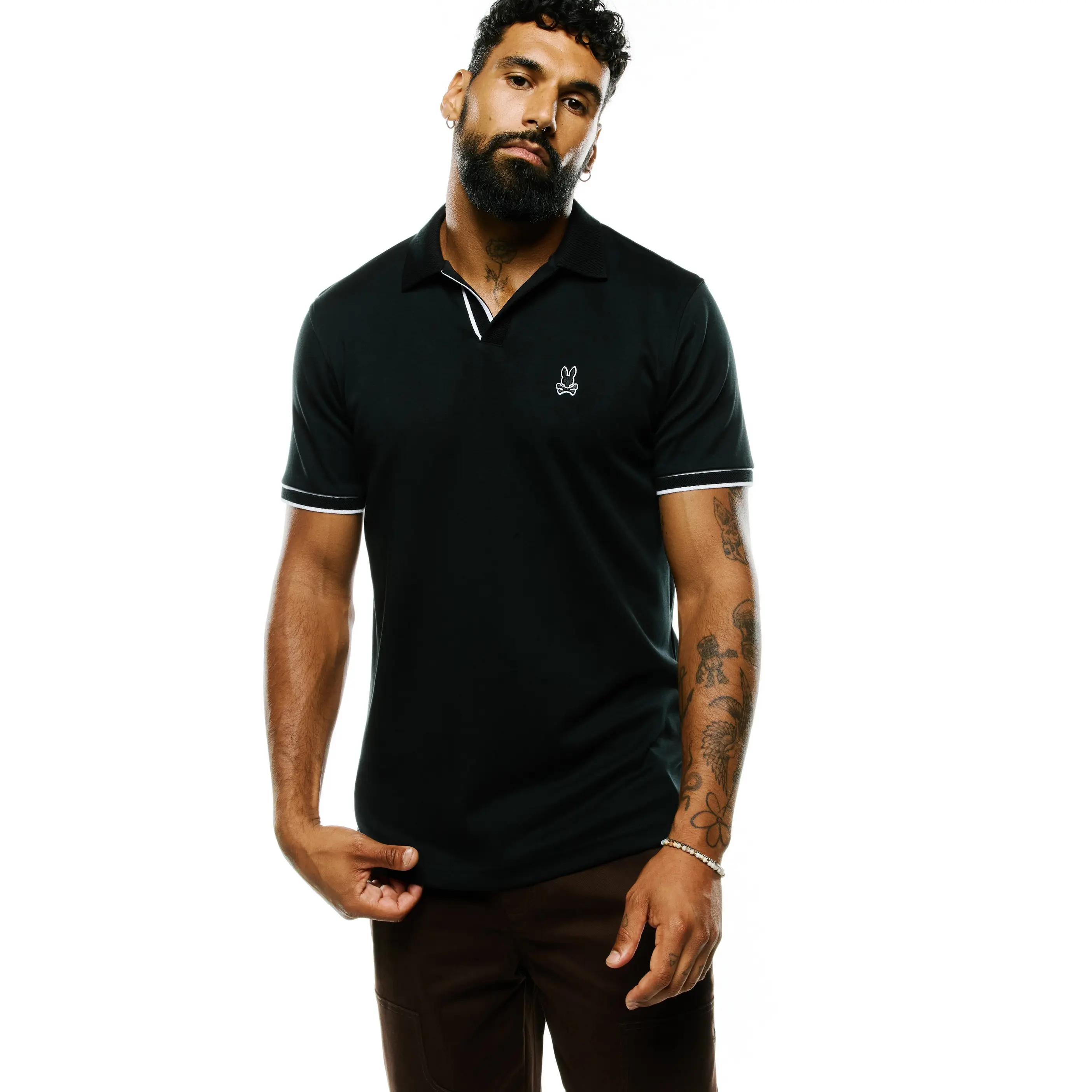 MENS NASSER PIMA JOHNNY POLO - MT0100301