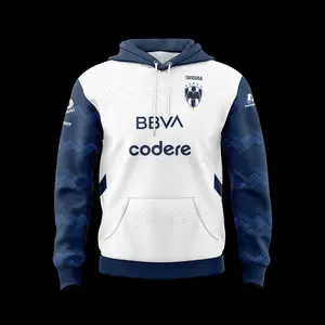 Sudaderas Monterrey Visitante 24 25 Football Hoodie, Soccer Apparel, Sport Jersey, Gifts for Fan, Soccer Lover Shirt