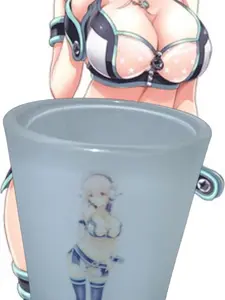 Cute Anime Girl shot glass
