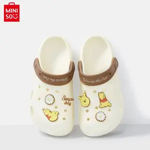 Disney Winnie the Pooh Daisy Series Clogs Cute Cartoon Sandals Beach  Outdoor Pool Shoes Slip On Garden Shoes