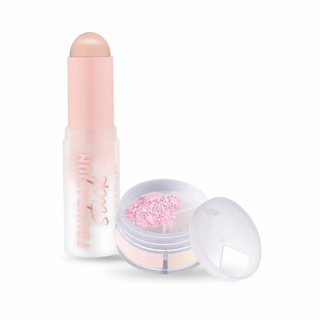 Foundation Stick Shade 90 and Powder Trio