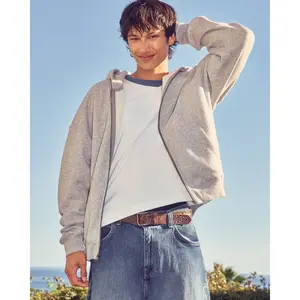 Hollister Boxy Zip-Up Hoodie