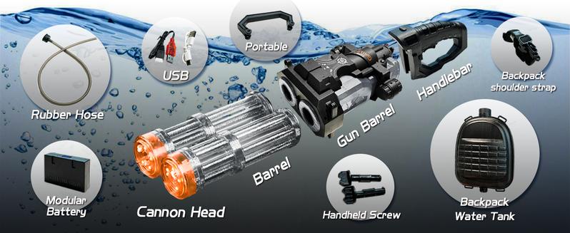 Talgic Gatlin Water Toy for summer, best for summer outdoor pool party, water series