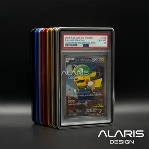 ALARIS Snap ‘N’ Lock for PSA Standard Graded Cards Hard Case High-Clarity Polycarbonate Seal Secure Display for Collectors