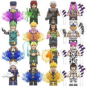 JoJo's Bizarre Adventure Anime Mini Man Blocks Figure WM6160 WM6161