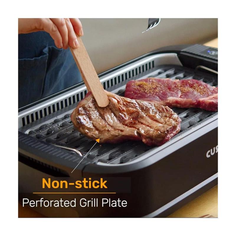 Cusimax Electric Portable Indoor Smokeless Grill