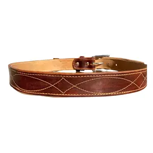 Full Grain Leather Belts, 1.5", 15oz Double Ply Heavy Duty Custom Leather Belt with Chicago screws,Personalized Leather Belt, Monogram Belt, Fathers Day Gift