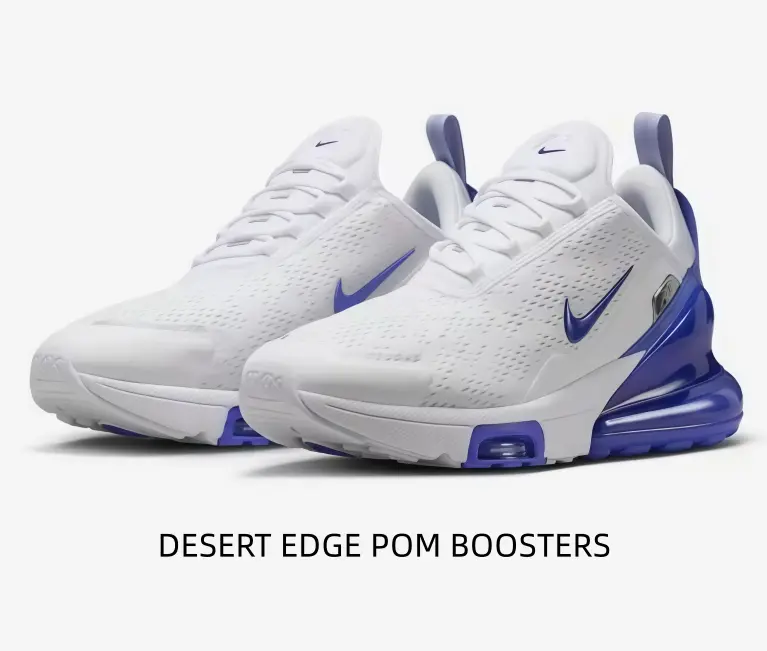 Monochrome Athletic Sneakers in Clean White with Contrast Blue Detail & High-Rebound Sole – All-Day Comfort for Daily Walks, Weekend Trips & Light Training