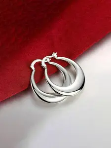 Women's Elegant Minimalist Hoop Earrings, Trendy Vintage Retro Hoop Earrings, Chic Gorgeous Jewelry As Gift for Girlfriend