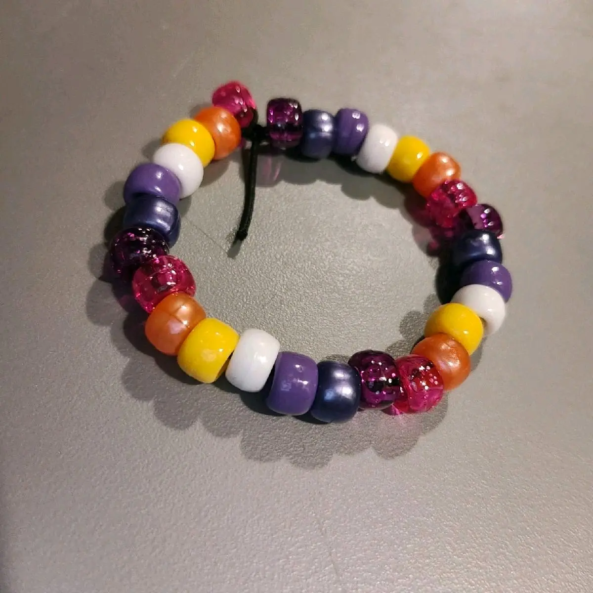 Single Noncharmed Lesbian Kandi Bracelet