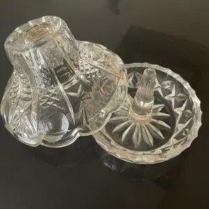 Real Crystal Antique Ring Holder