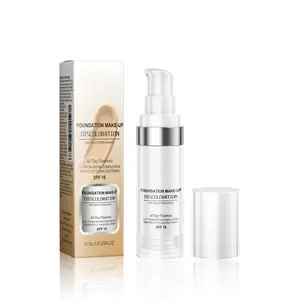 Concealing Color-Changing Foundation Liquid, Temperature-Sensitive Clear Moisturizer, Brightens Skin Tone, Advanced Flawless Skin Barrier Fusion