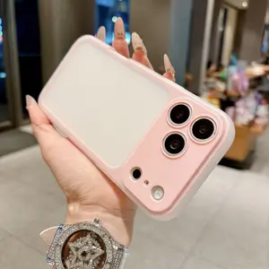 2-in-1 Transforms to iPhone 17 Style Case for iPhone 16 / 17 Pro Max / 15 / 14 Pro, Matte Finish, Creative Soft Protective Cover