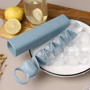 Creative Ice Cube and Stick Mold Set, 10 Pieces Quick-Freezing Storage Box, Ideal for Bar Use, Homemade Ice Making Tool