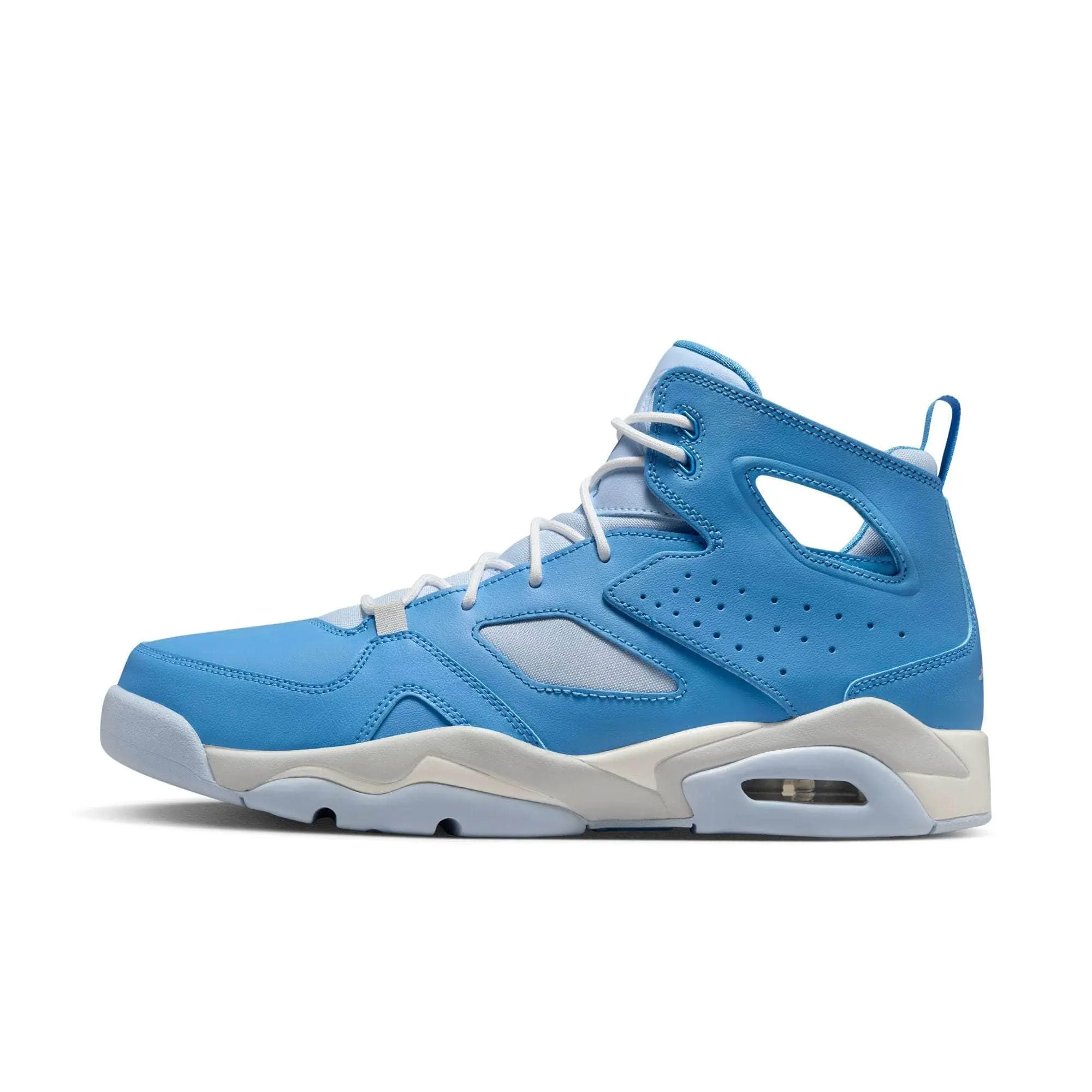 Air Jordan Flight Club '91 Men's High Top Leather Basketball Sneakers in Legend Blue & Hydrogen Blue, Athletic Lace Up Shoe with Visible Air, Pu Midsole, Breathable, Logo, Classic, Casual, Soft Lined, Dc7329-400, Inner Bootie, Pure Platinum, Rubber, Class