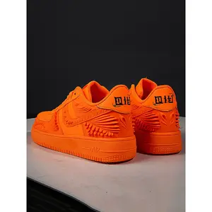 Men's Fashion Casual Sports Low Top Sneakers, Dragon Scale Embossed Design, Wear-Resistant Anti-Slip Sole, Perfect for Daily Outdoors