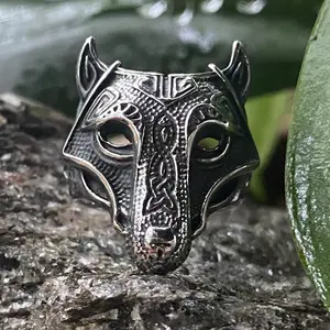 Viking Wolf Nordic Ring