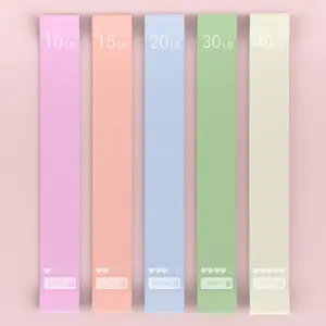 TikTok Viral Yoga Band! Workout Bands Home Fitness Back/Hip Trainer | 10-40LBS Purple/Pink/Blue/Green/Gray