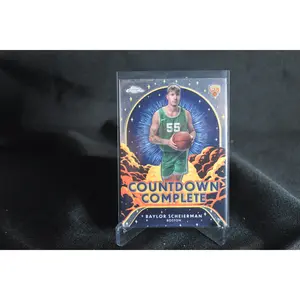🏀 Baylor Scheierman – 2024-25 Topps Chrome Countdown Complete #CC-24 Refractor (Boston Celtics)