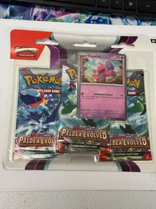 Pokemon Paldea Evolved 3 Pack Blister