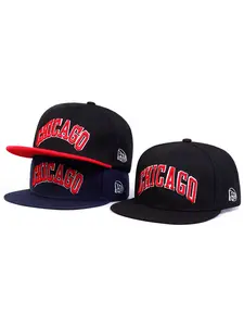 Unisex Chicago Letter Embroidered Baseball Cap, Adjustable Outdoor Sun Protection Hat, Casual Fitted Design for Spring & Fall Travel