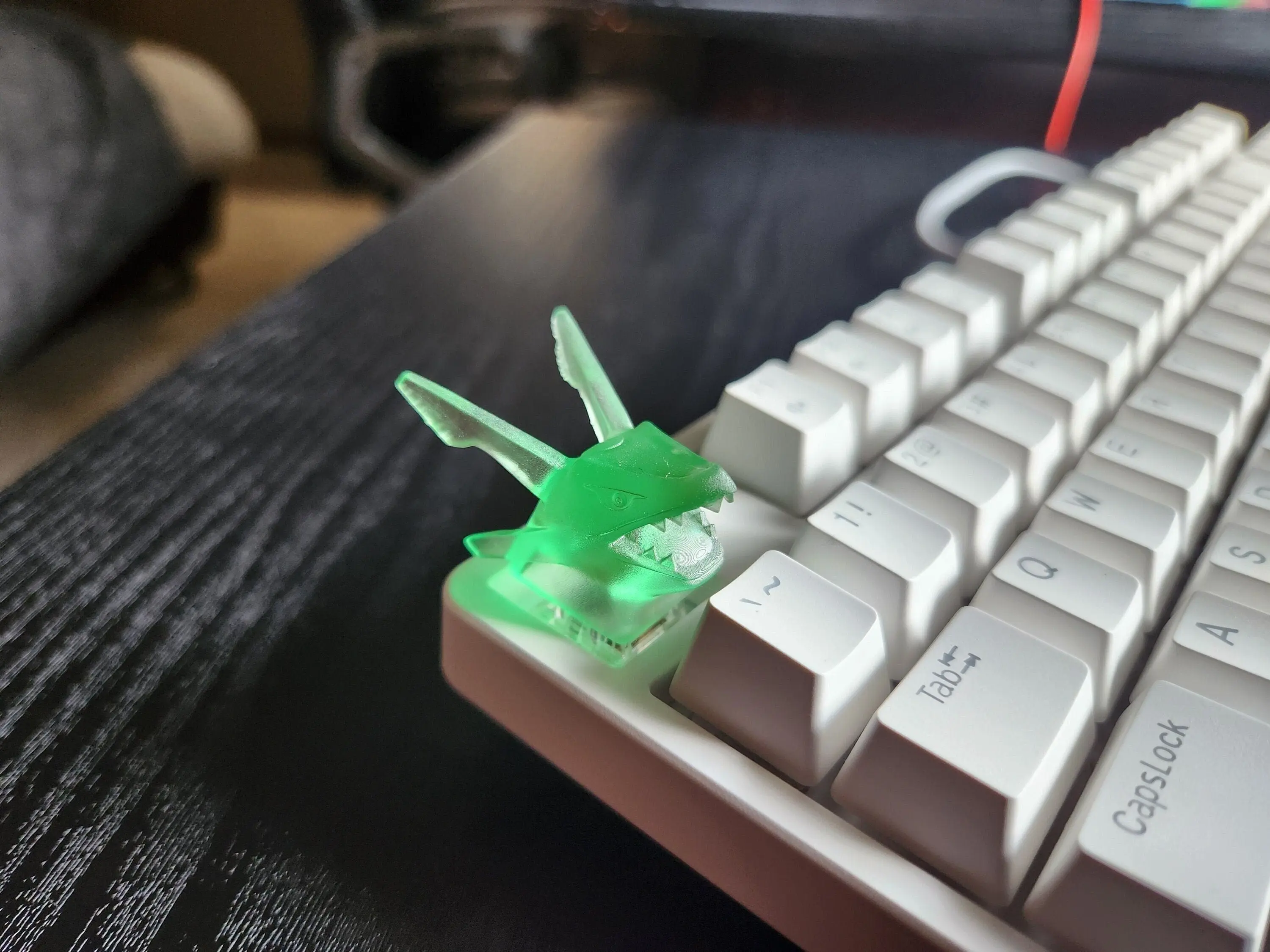 Clear Dragon Keycap