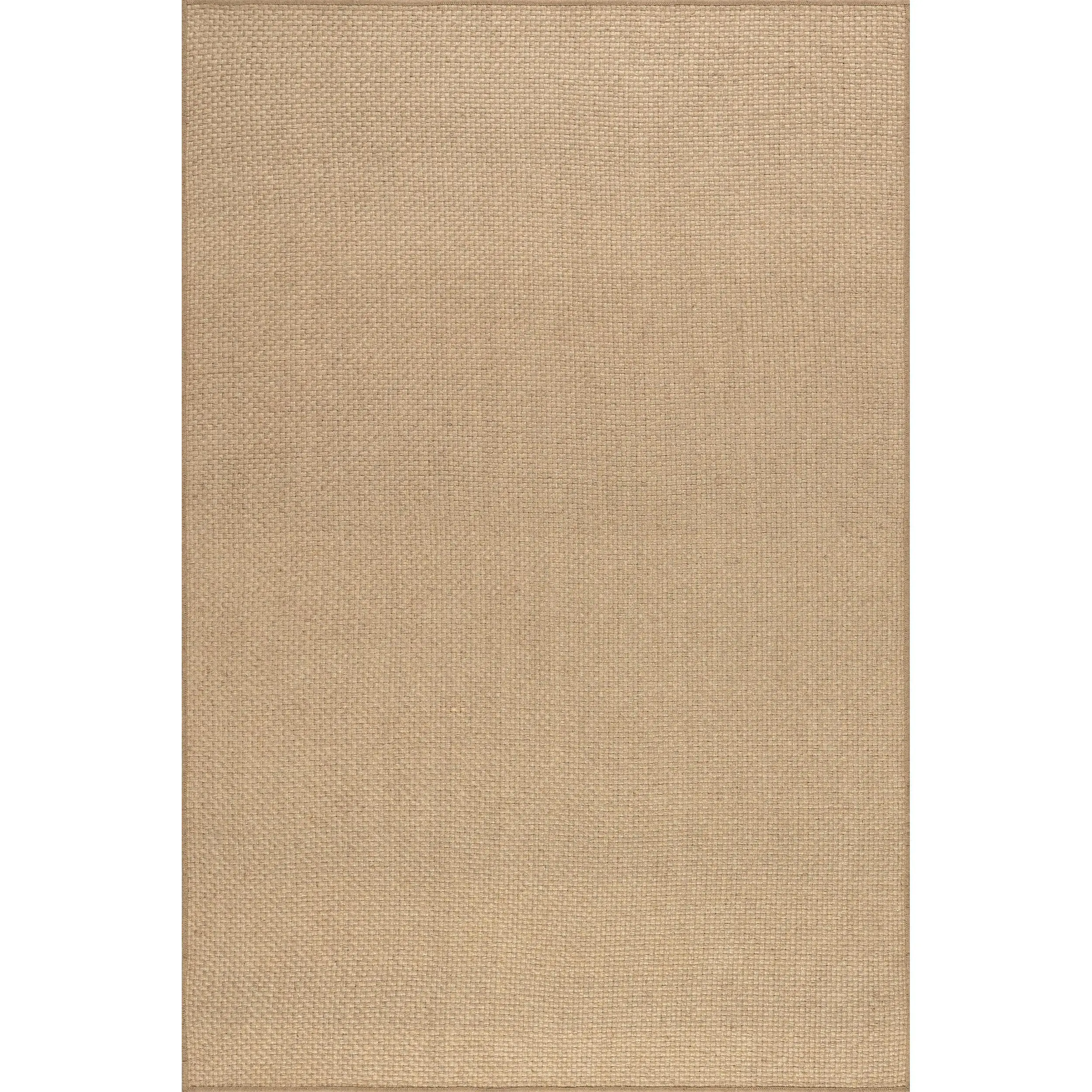 Ainara Solid Handmade Jute Area Rug