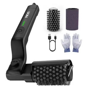 YKYI Electric BBQ Grill Brush,Cordless and Rechargeable,Two Replacement Cleaning Brushes,3-Speed Power Control,Adjustable Angle,Barbecue Accessories,Barbecue Utensils,Wire Brushes for Cleaning Rust, Grill, Dirt,Dirt, Paint Removal