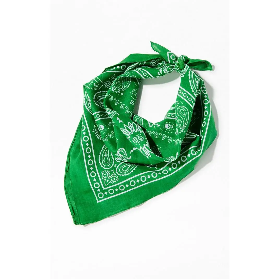 Pacsun Men's Kelly Green Bandana