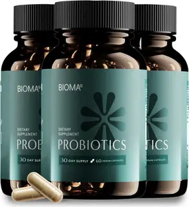 (3 PACK) Bioma Probiotics Digestive Health Probiotic Gut Support for Men & Women