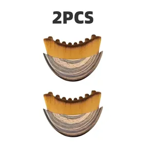 2PCS Lymphatic Contour Face Brush for Jawline & Chin Sculpting Dry Brushing Massager for Lymphatic Drainage & Facial Fatigue Relief Ergonomically Designed to Fit The Skin Precisely Beauty Roller Daily Ergonomic