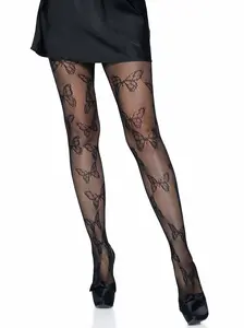 Butterfly Fishnet Tights