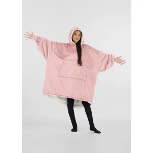 THE COMFY Original - Sherpa Lined Wearable Blanket Hoodie for Warmth and Style, Machine Washable, One Size Fits Most, Seen on Shark Tank, Great Gift, Great for Winter, Womenswear