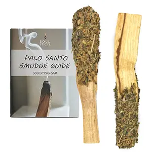 Ruda Rue Palo Santo Pops Duo with Smudge Guide