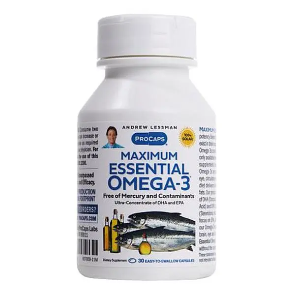 Andrew Lessman Maximum Essential Omega-3 Unflavored - 30 Capsules