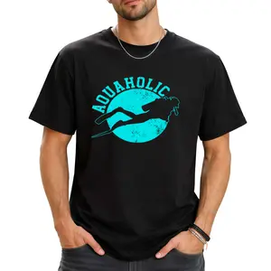Diving T-Shirt 100% Cotton, Perfect Gift For Men, Women, Family & Friends, Soft & Cozy
