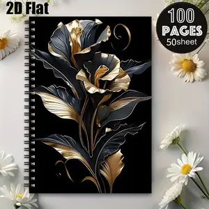 1 Spiral Bound Notebook 5.7x8.26 inch, Premium Lined Pages, Durable Coil Binding, Perfect for Travel Journal, Camping Adventure Log, Outdoor Activity Notes, Ideal Gift for Travelers, Campers, Adventure Lovers on Birthday, Thanksgiving, Christmas