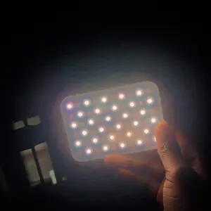 Product Review of 1 Set Portable Front & Back Phone Clip Selfie Fill Light, 2200mAh Rechargeable & 7 Lighting Mode Clip-on LED Selfie Light For Smartphone, Tablet, Laptop #TOP PICKS from B**e