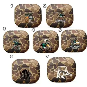 Duck Camo AirPods Case, Hunting Mallard Duck Art, Funny Hunter Gift for Men  Rugged Outdoor Style for AirPods  AirPods Pro