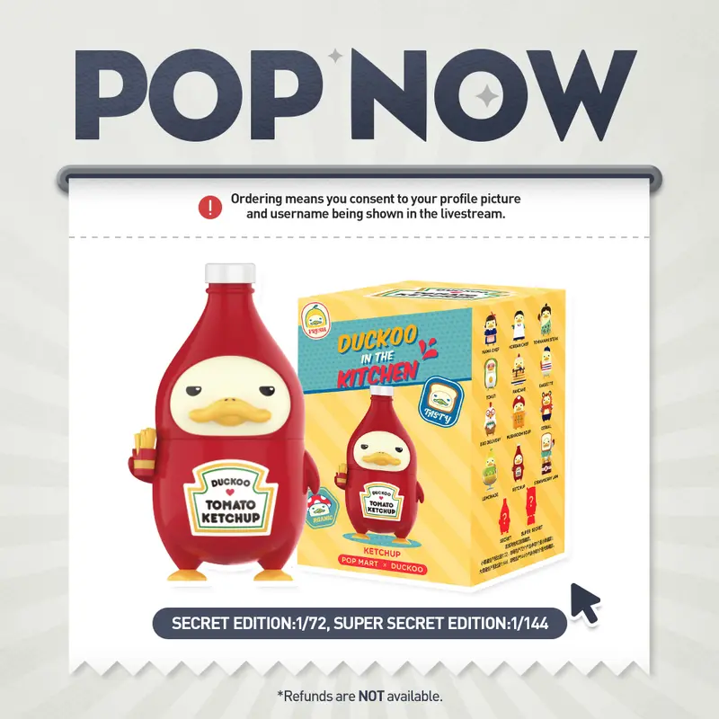 [POP NOW] POP MART DUCKOO In the Kitchen Series Blind Box