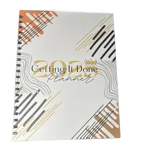 2025 Getting It Done Planner with Monthly Sections and Customizable Format for Effective Planning and Organizational Use