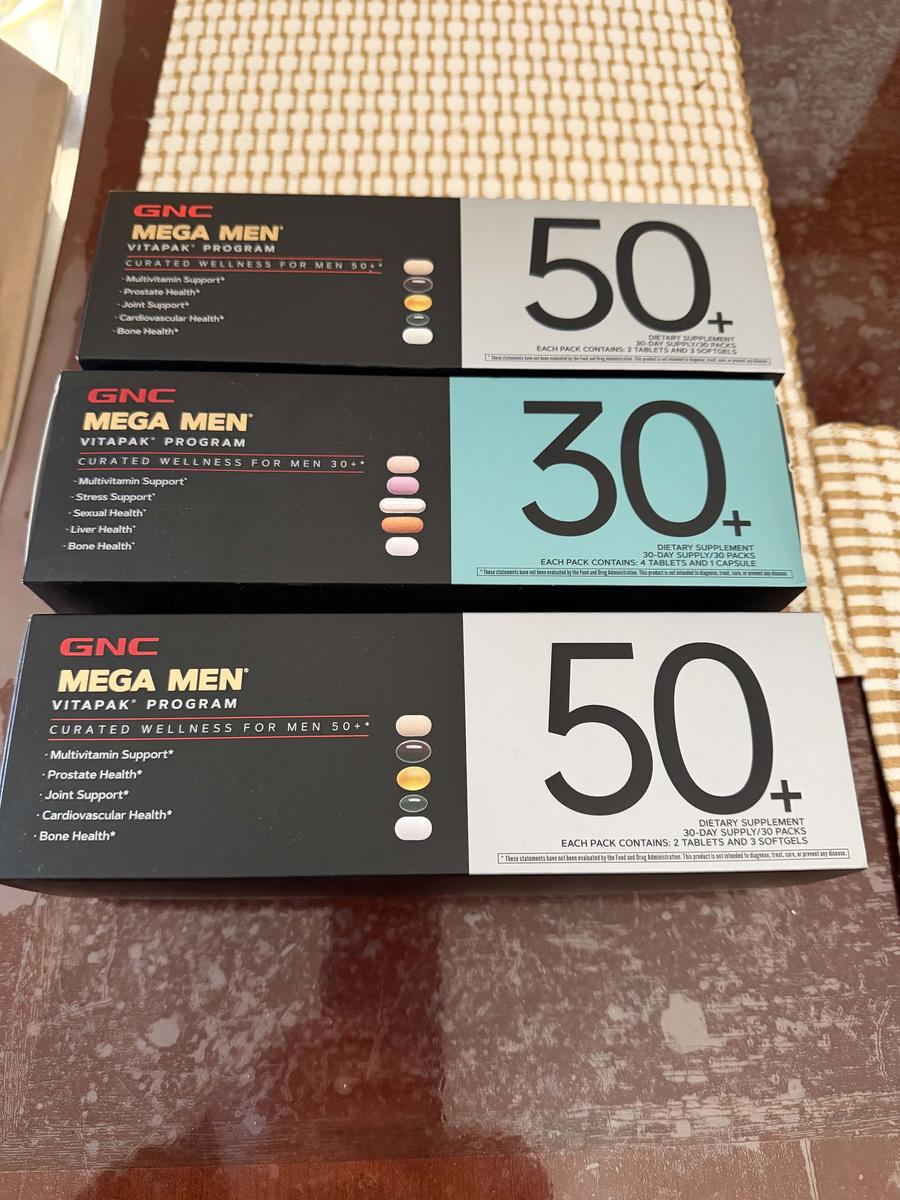 Item: 3 x Men's 50+ VP